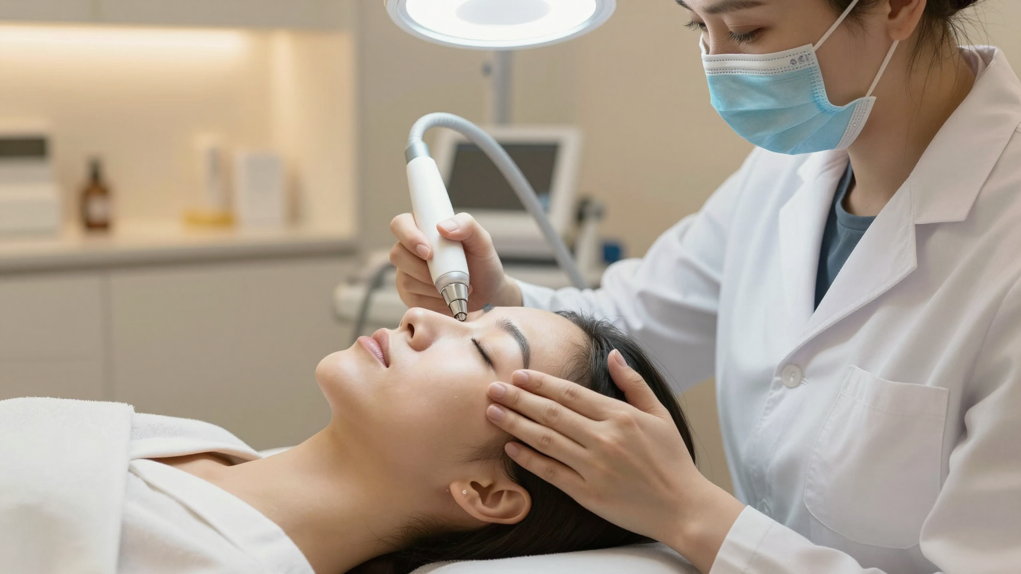 비수술 리프팅 시술 과정