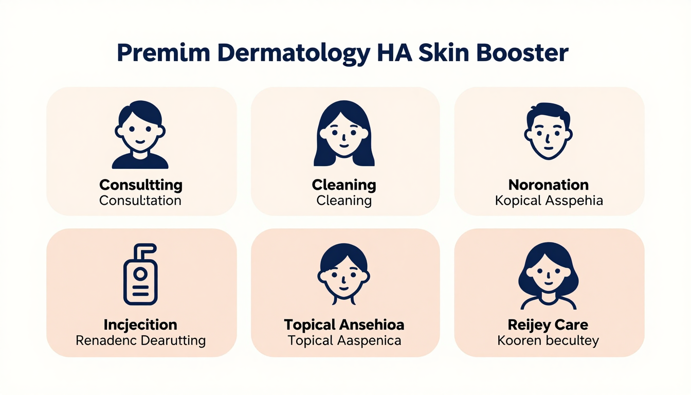 Profhilo treatment process infographic