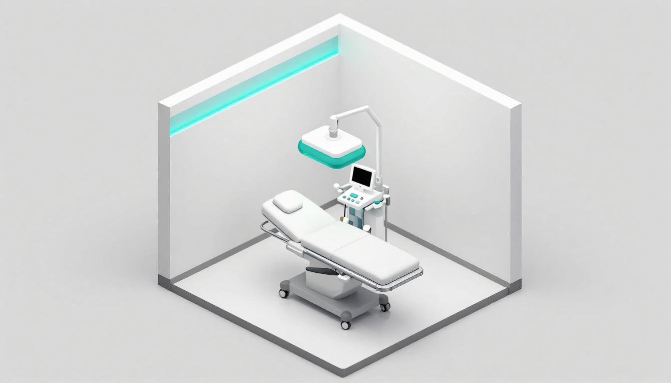피부과 클리닉 시술실