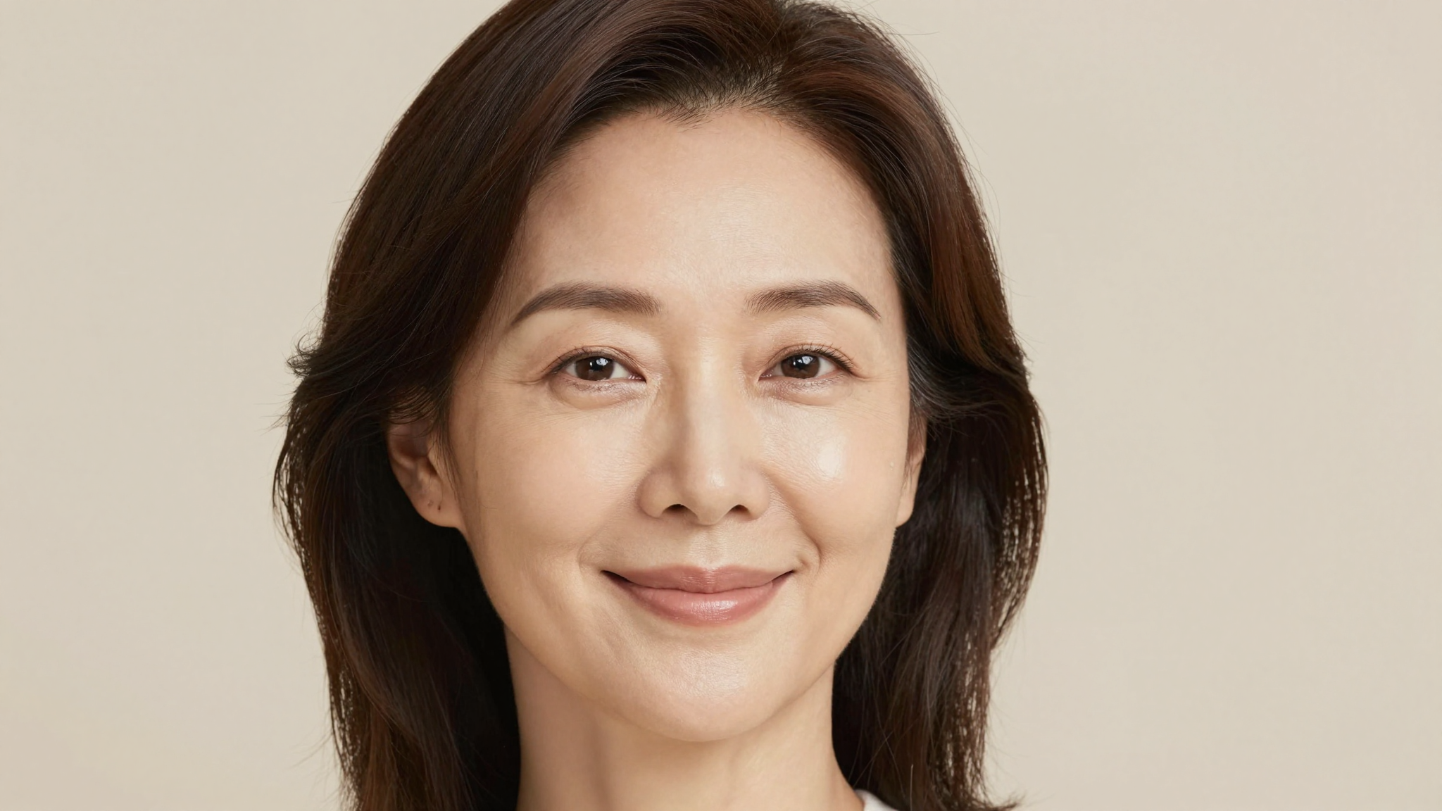 줄기세포 피부치료 후 건강하고 탄력있는 피부