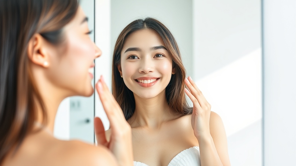 リフティング施術結果 - 肌のハリ改善